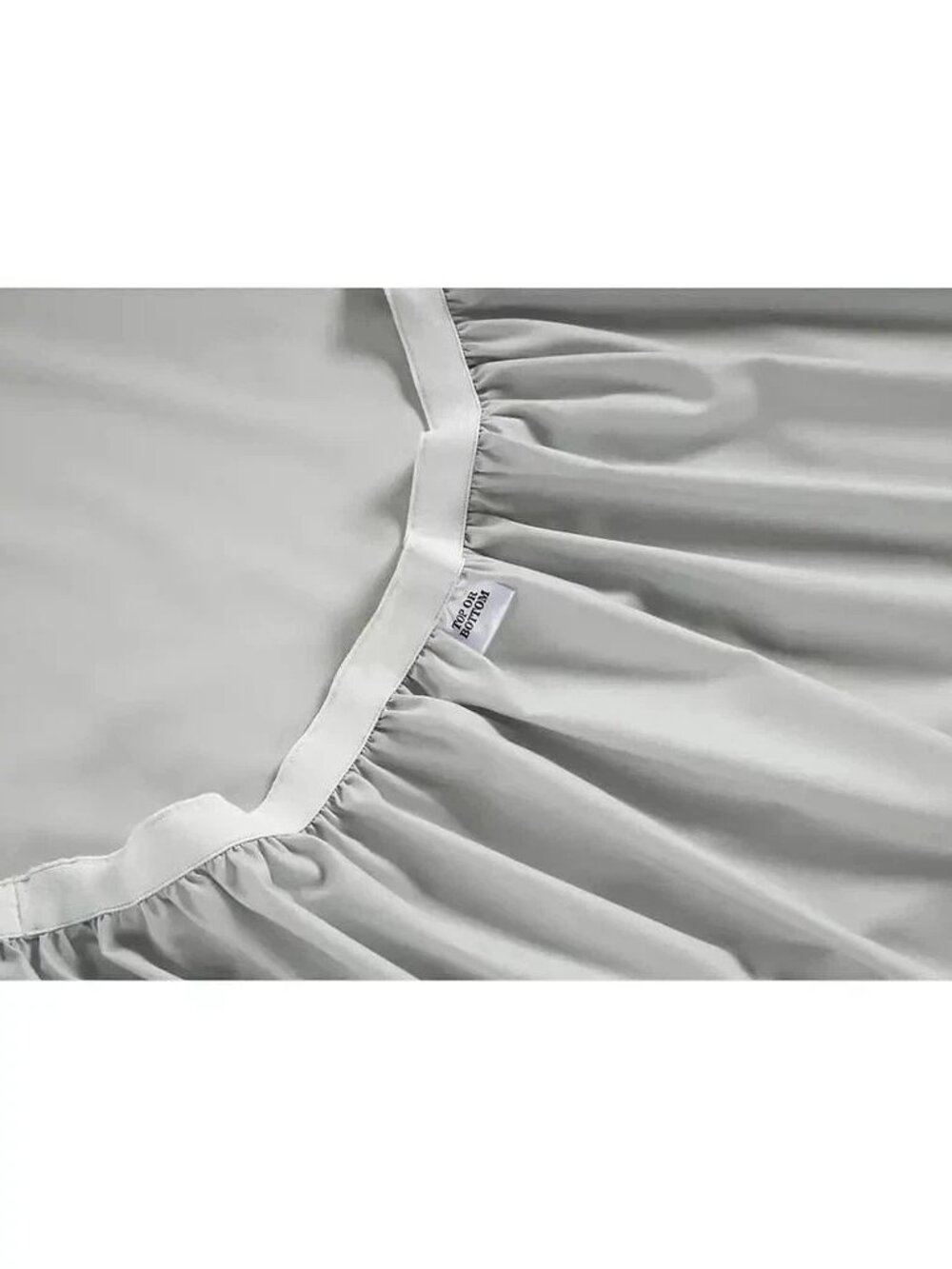SleepRX 300 Thread Count 4-Pc. Sheet Set, Cotton-Bamboo - Lunar Rock - Picture 6 of 7